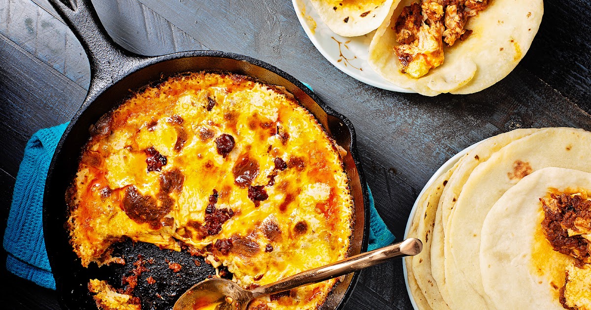Queso Fundido with Soyrizo and Mini Flour Tortillas