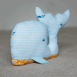 Free PDF Pattern: Whale of a Time Plushies