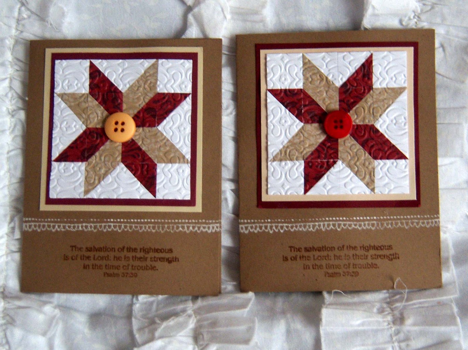 Shoregirl's Creations Quilt Cards