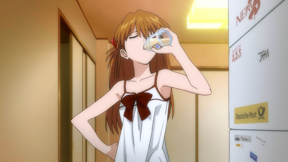 Anime Girls Drinking Milk Animoe