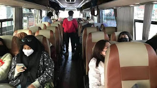 Proses Evakuasi WNI Di Wuhan Menggunakan Pesawat Batik Air A-330
