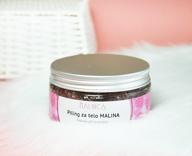 Malinca Raspberry Body Peeling