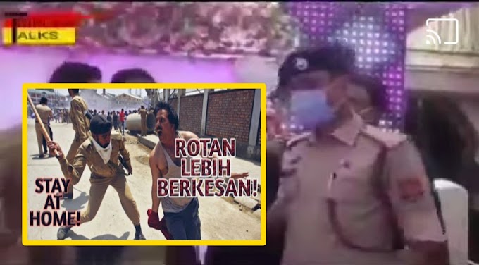  (Video) - Lihat bagaimana Polis India bertindak di majlis kahwin anak vvip 