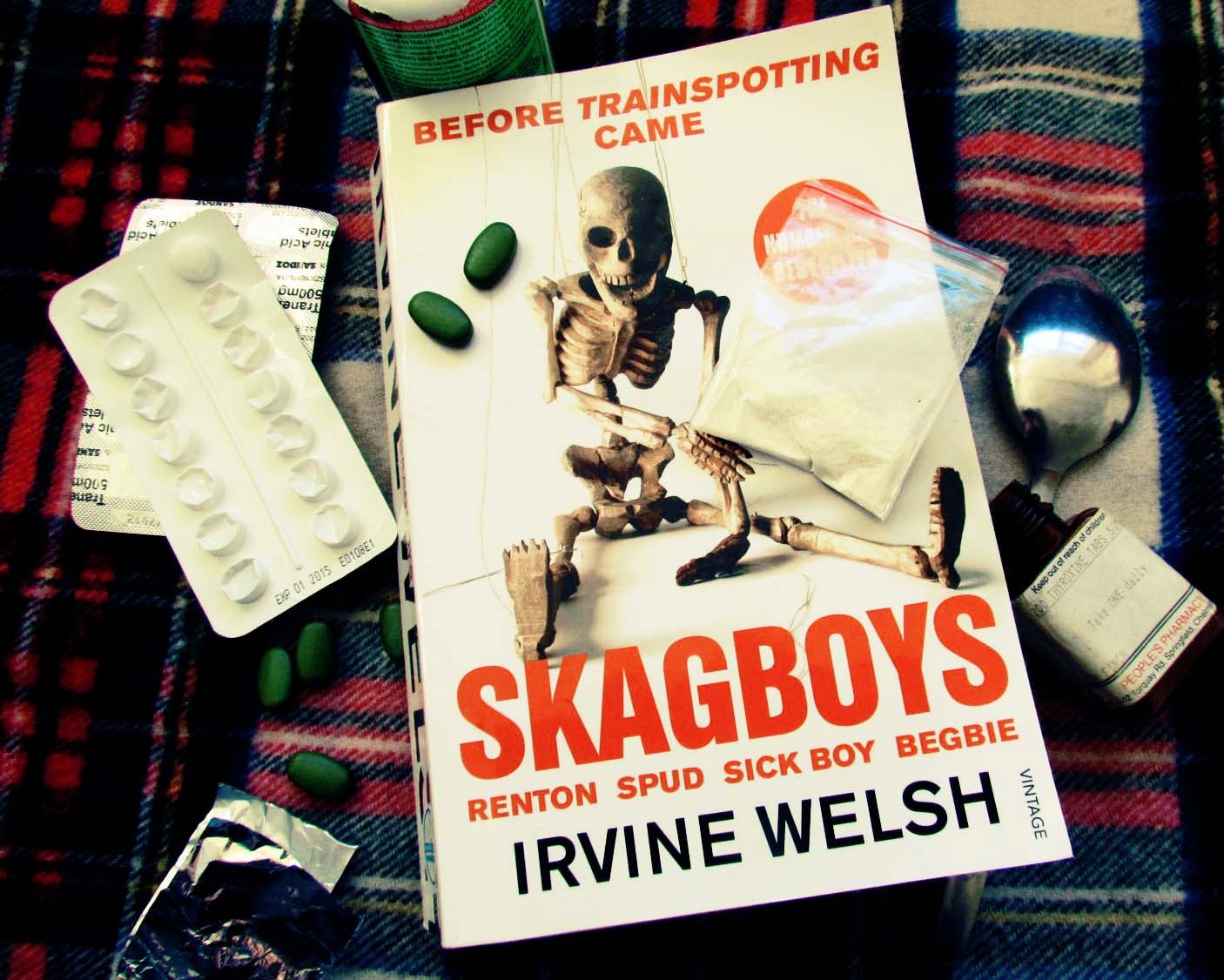 Book&aCuppa Irvine Welsh Skagboys