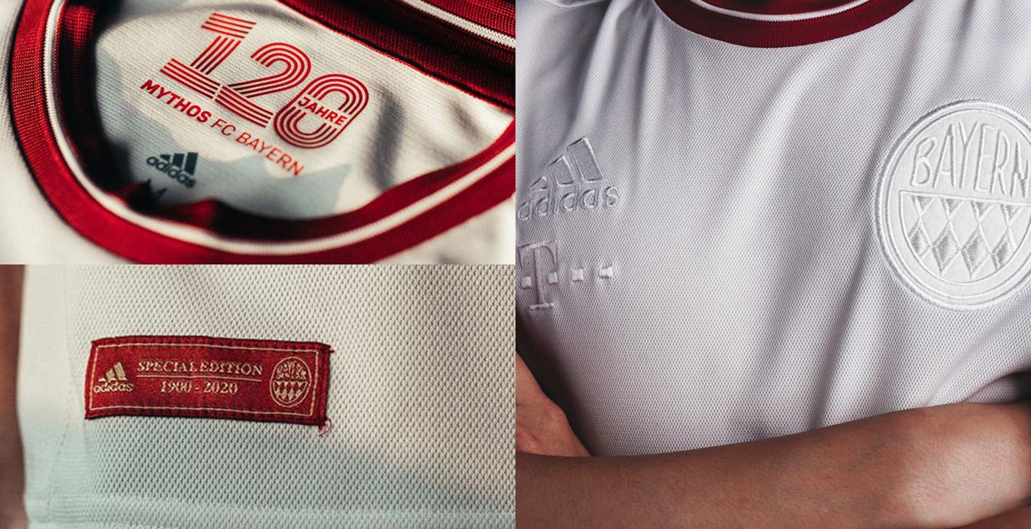 Bayern Munich 120th Anniversary Kit Released - Closer Look - Footy ...
