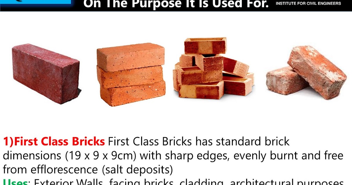 ALL YOU WANT TO KNOW ABOUT BRICKS