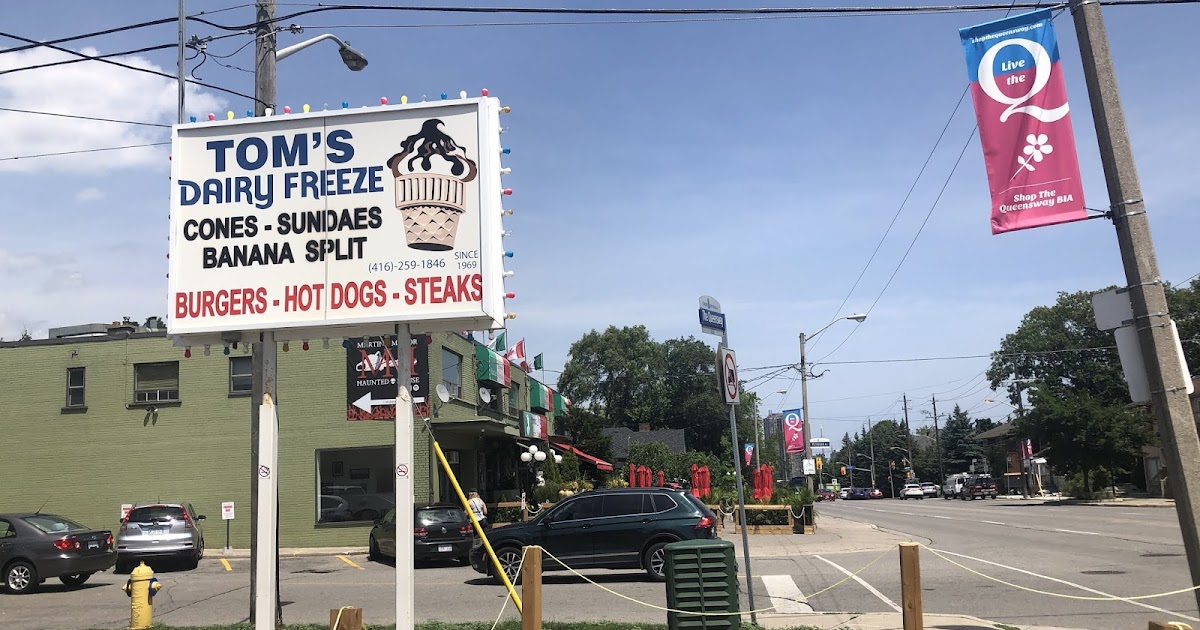 Teena in Toronto Tom's Dairy Freeze, Etobicoke, ON