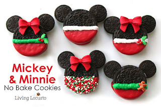 Micky Minnie Mouse Christmas cookies by Living Locurto