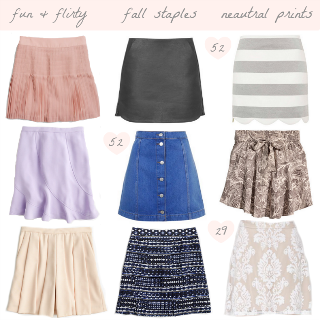 Flirty Skirts for Every Season - A Mix of Min