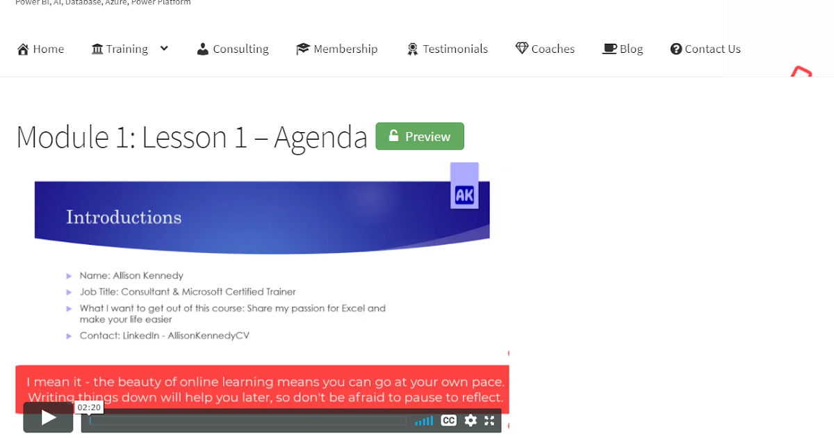 Excel with Allison NEW COURSE Excel Power Tools Reporting Made Easy