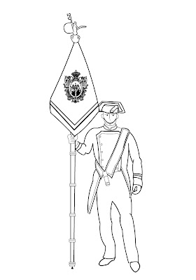 >PINTAR MUSICO CON BANDERIN