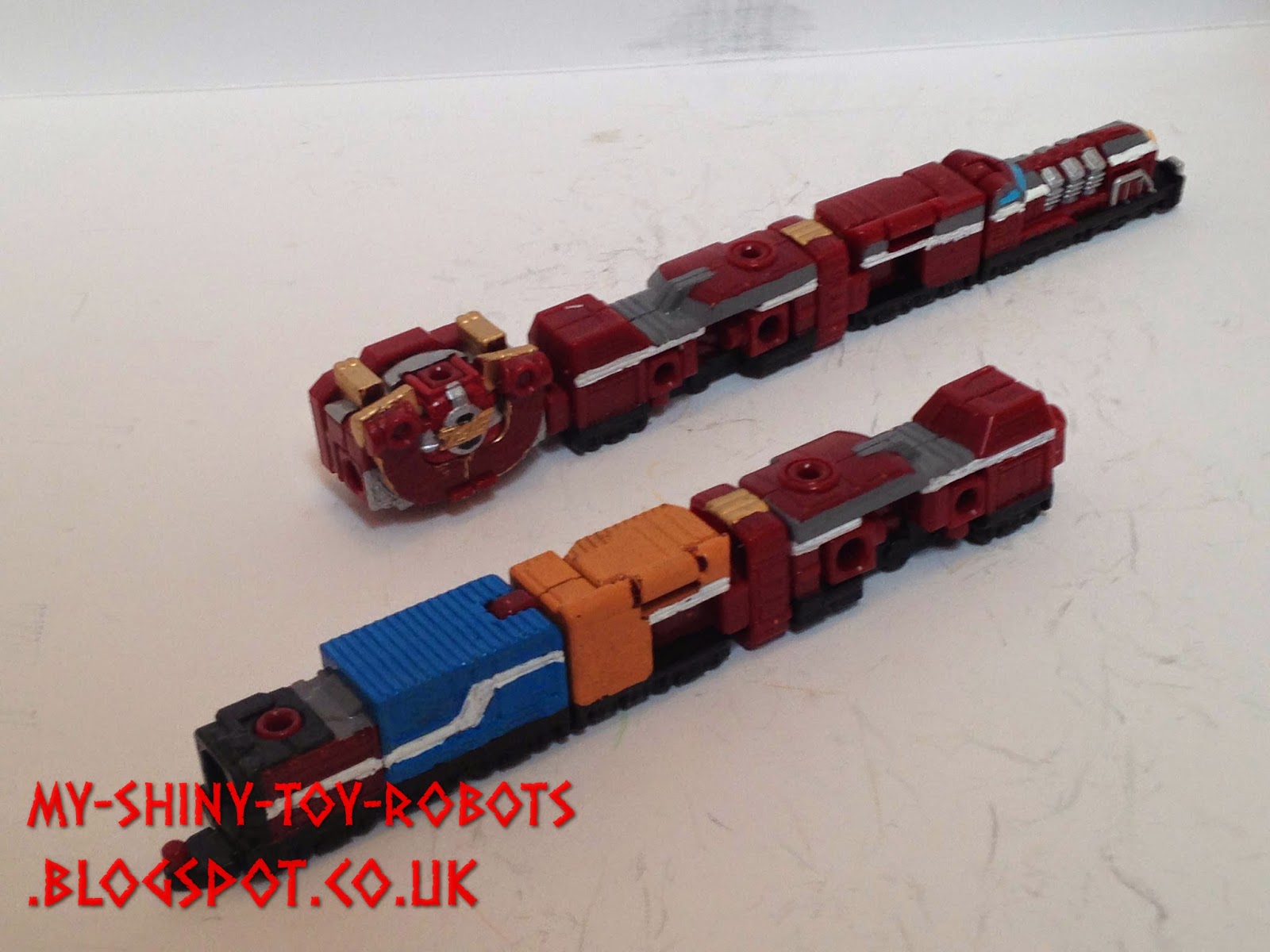 My Shiny Toy Robots: Toybox REVIEW: Ressha Sentai ToQger Minipla Diesel-Oh