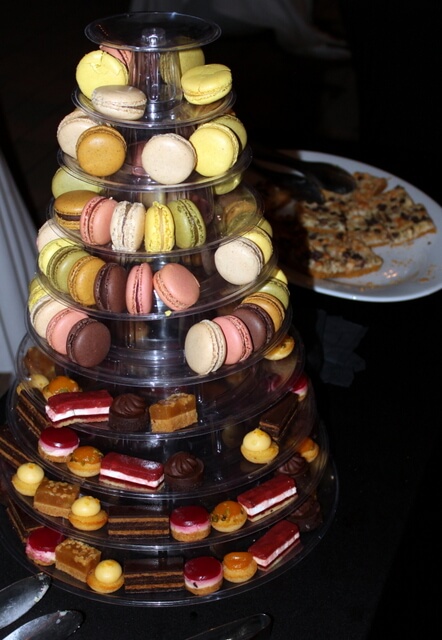 Dessert on the plaza, Taos Ski Valley