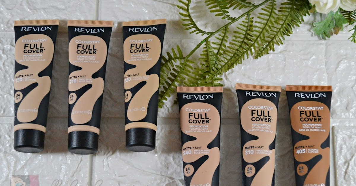 Revlon Colorstay Full Cover Foundation Review Swatches All