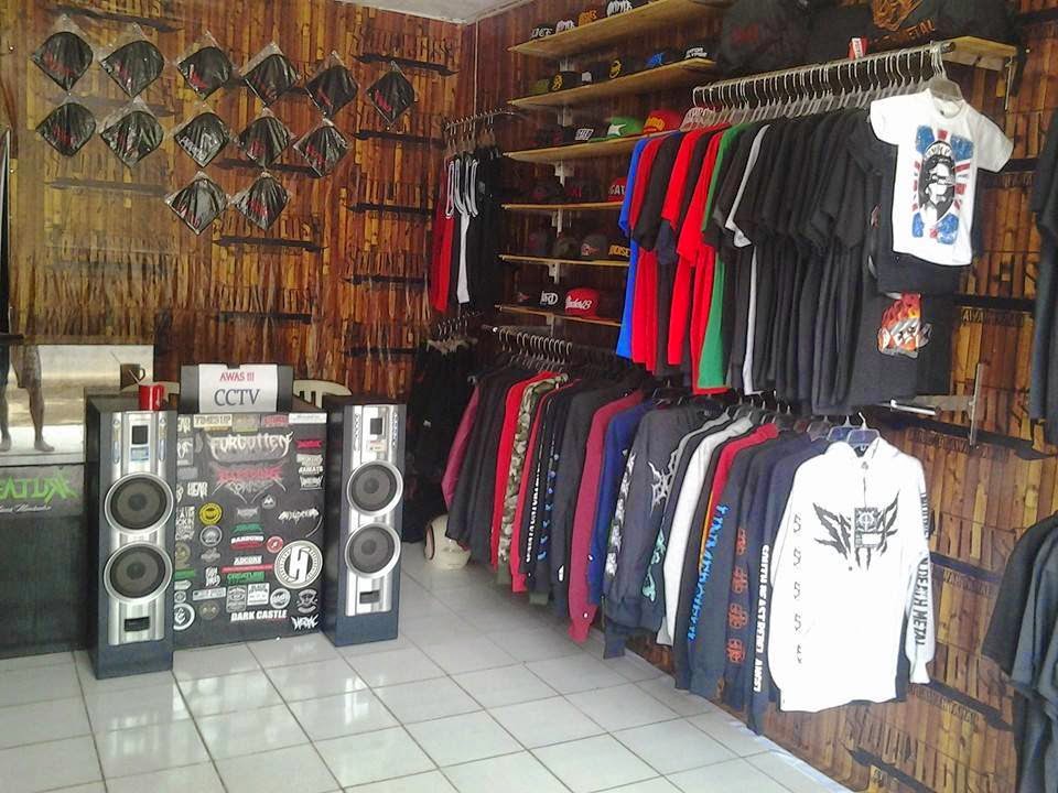 Tempat-Tempat Distribusi Penjualan Merchandise Band Lokal / Luar di