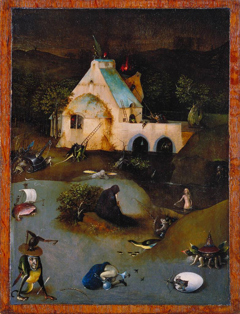 Hieronymus Bosch-The Temptation of St-Anthony