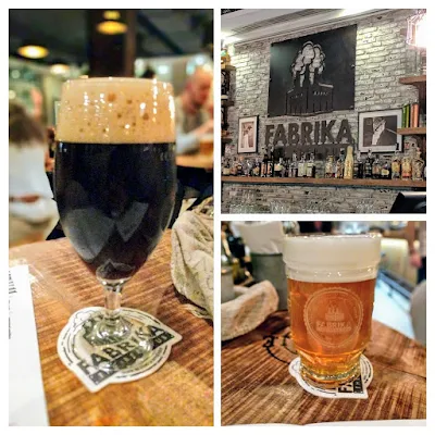 Things to do in Bratislava in winter: Drink craft beer at Fabrika