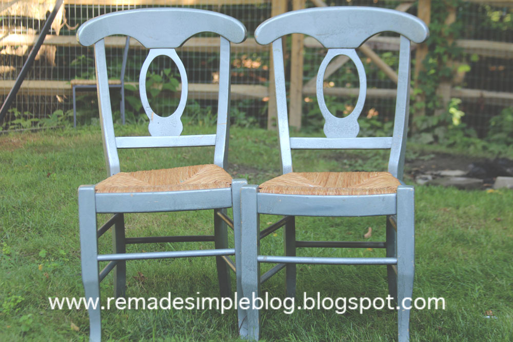 ReMadeSimple Pottery Barn Knock Off Chairs