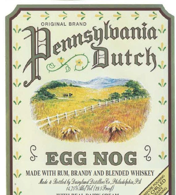 The Wine and Cheese Place Pennsylvania Dutch Egg Nog
