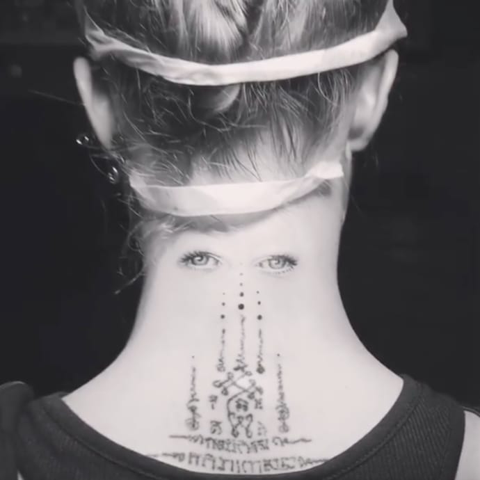 Amber Heard Gave Her Buddy Cara Delevingne A Tattoo