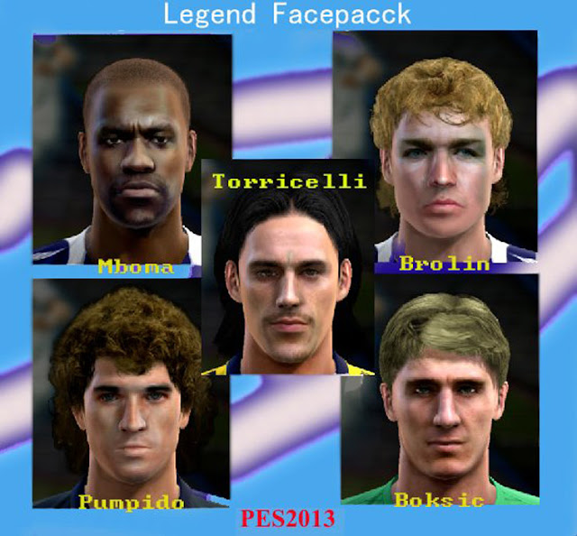 re-upload classic facepack PES2013-Legends-Facepack