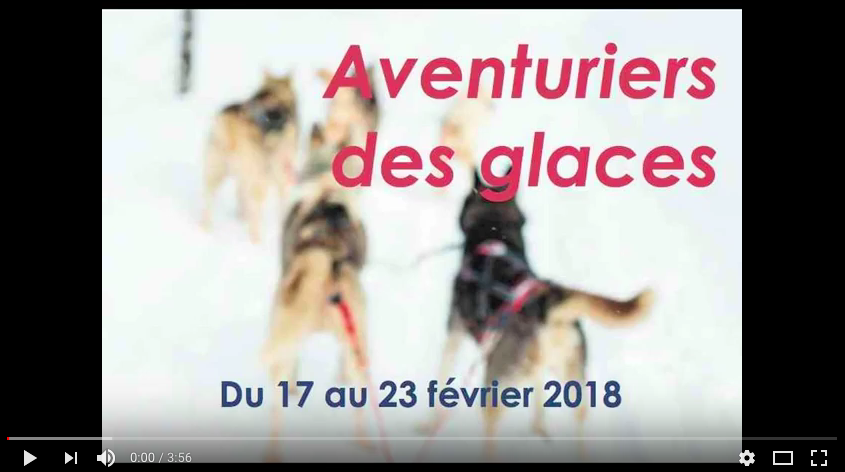 Aventuriers des Glaces   février 2018