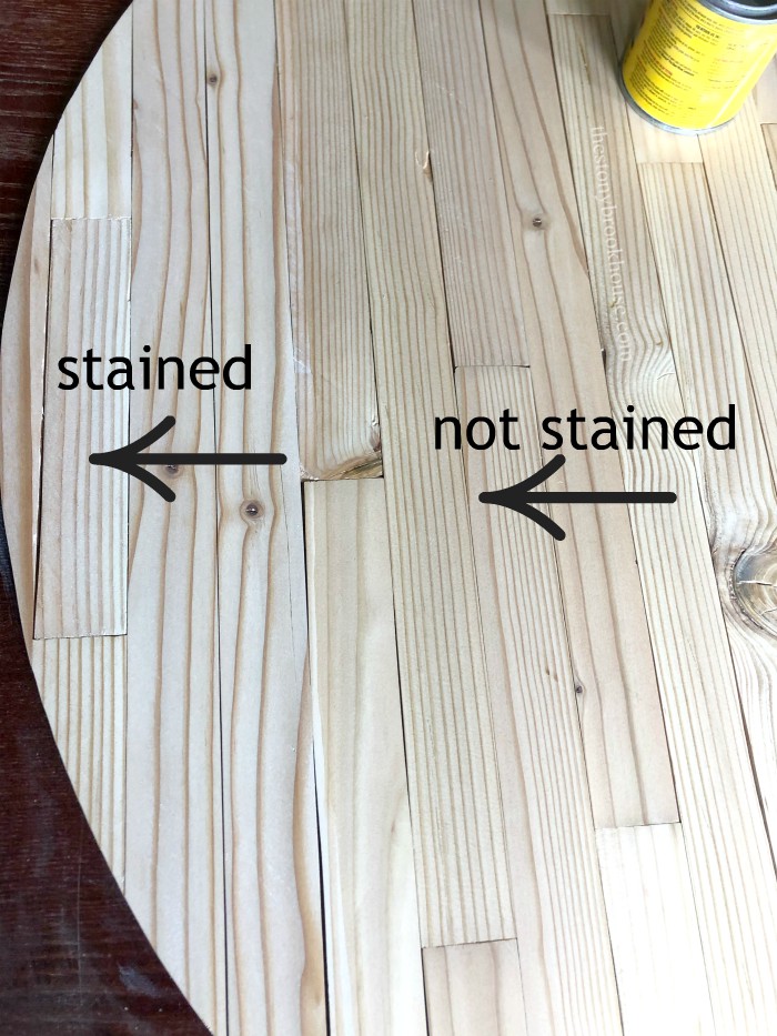 Stained vs not stained