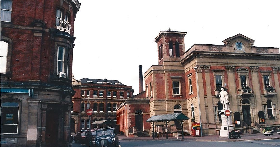 Trees Kidderminster Town Center Worcester England Photo