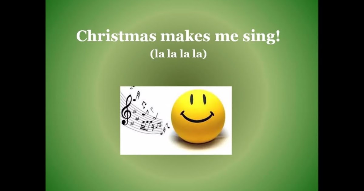 Micoleencolor Christmas makes me sing "Canción Inglés de Festival de