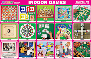 Contains images of Indoor Games