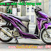 Sơn Honda Vario tím bóng cực đẹp