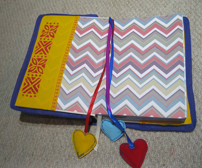 MyColourfulTexture Notebook Cover Tutorial