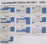 CALENDARI ESCOLAR 2021-2022