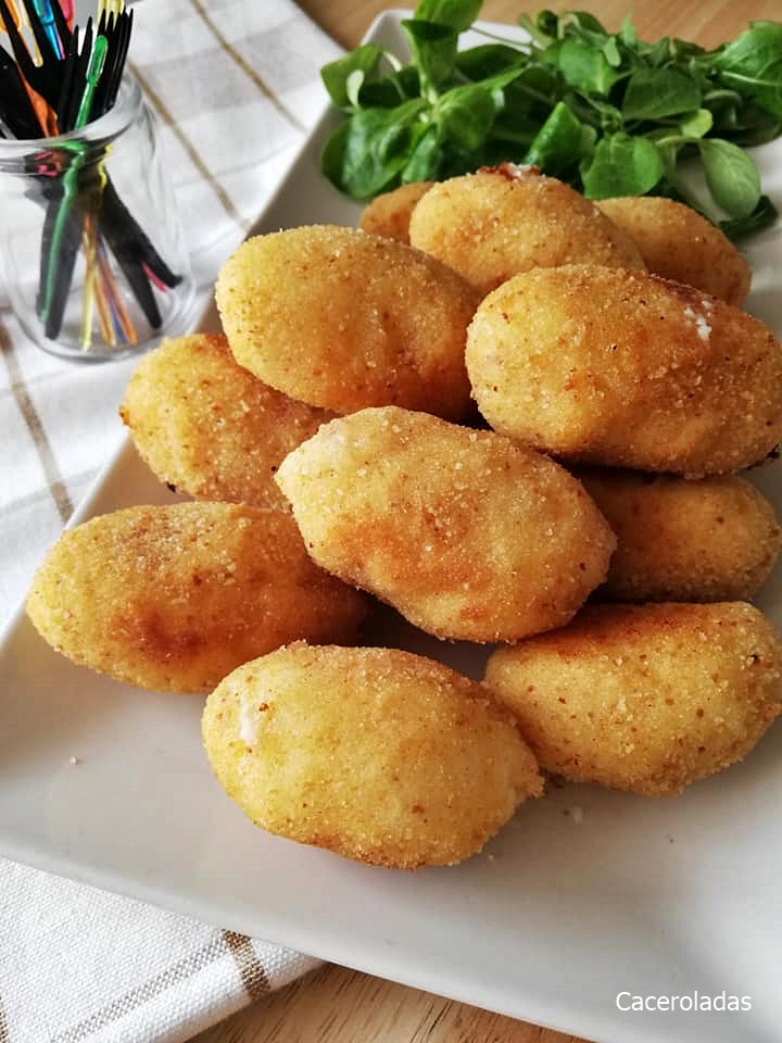 Como hacer las croquetas de pollo y jamón mas fáciles y sabrosas