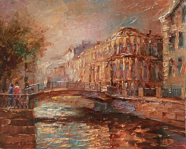 Alexey Rychkov Алексея Рычкова 1968 | Russian Impressionist painter