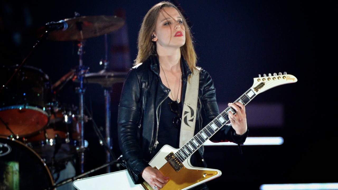 Lzzy Hale: 1st female-fronted band to have no.1 singles from consecutive al...
