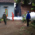 Babinsa Pelem Bantu Petugas Kesehatan Lakukan Fogging