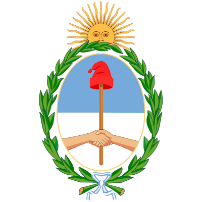Logo Gambar Lambang Simbol Negara Argentina PNG JPG ukuran 400 px