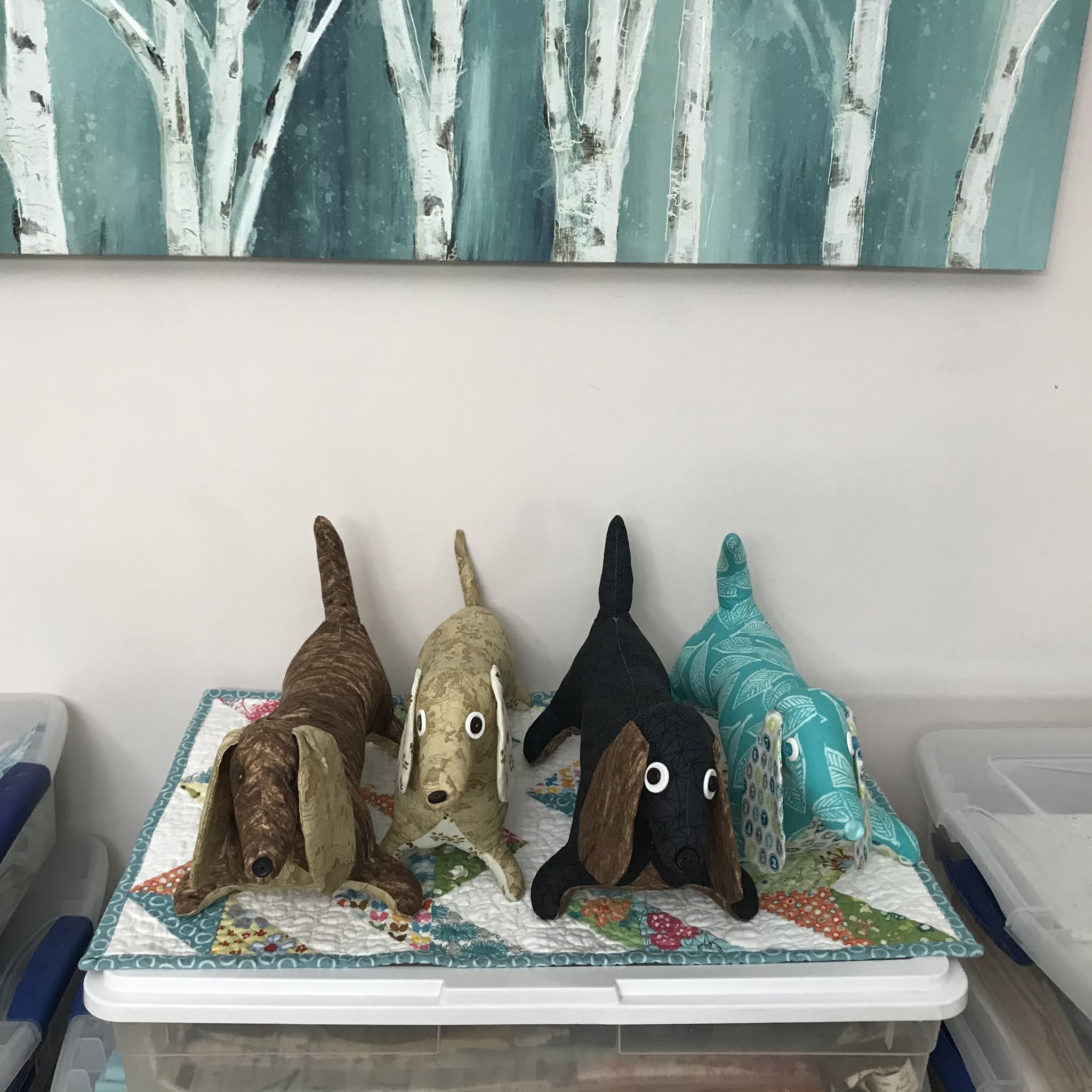 Sew Fresh Quilts Dapper Dachshunds Free Pattern