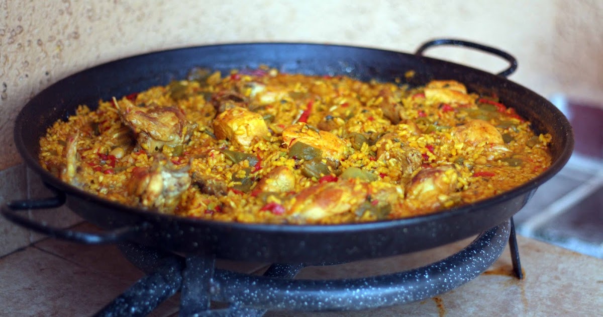 igloo cooking PAELLA DE POLLO Y CONEJO CON GARROFÓN