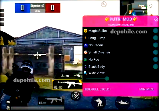Pubg Mobile Putri Mod Aimbot, Geniş Açı Hilesi Yeni Sezon 2021