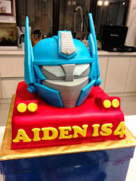 Aiden's 4th Transformers Birthday Party