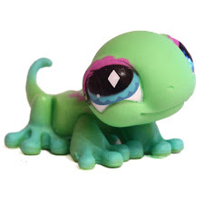 Littlest Pet Shop Pet Pairs Gecko (#530) Pet