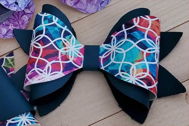 Free Templates Svgs For Faux Leather Hair Bows