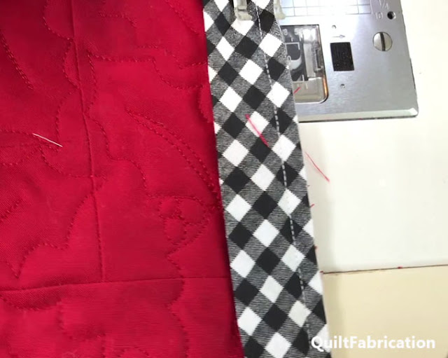 How to Join Quilt Binding Ends