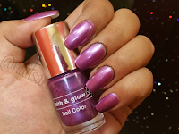 Shade S641 Mauve by Health & Glow Swatch & Review