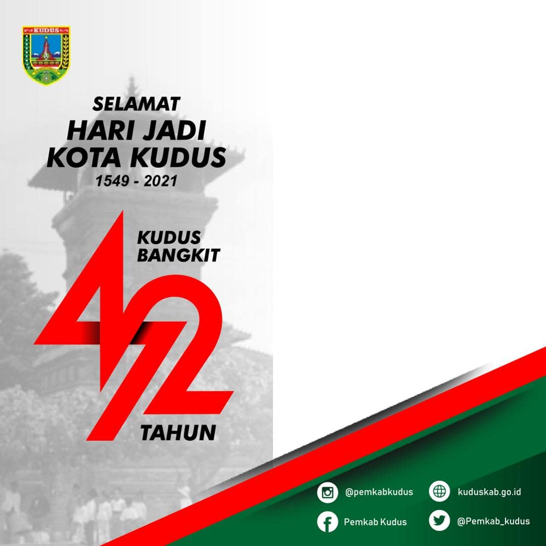 Link Bingkai Twibbon Selamat Hari Jadi ke-472 Kota Kudus Tahun 2021 (Pemerintah Kabupaten Kudus)