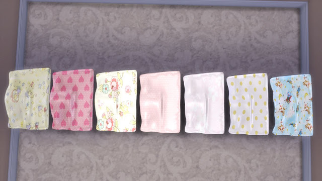 Sims 4 Custom Content Download:I'm currently working on The Sims 4 cc (custom content) nursery furniture set and I decided to share it in parts as I'm assuming the whole set will take another month or two to finish.So,I'm sharing today the part-1 of my Sims 4 Sweet Dreams Nursery Furniture Set.This part includes total 6 items-baby crib,crib curtain,baby quilt and three types of pillows.This crib can be also used as a twin baby crib.This set is meant to be used with the "Baby without Crib Mod".