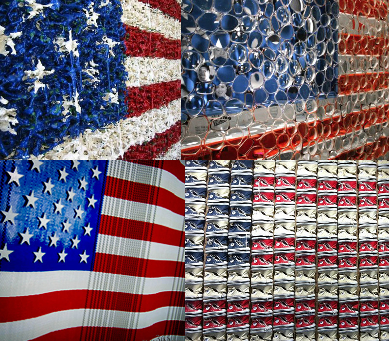 American Flag art Military-inspired art and design