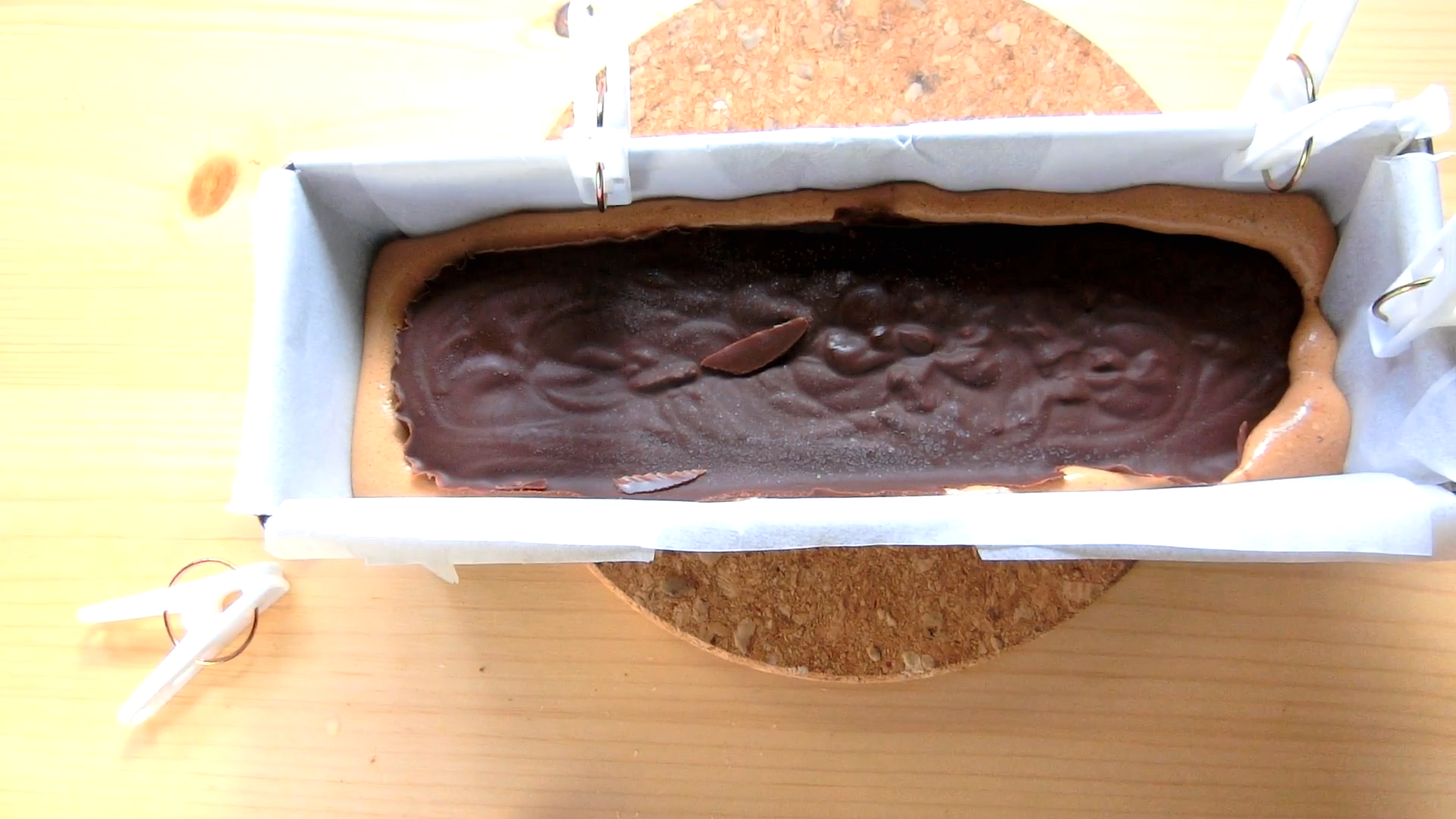 オーブントースターで生チョコとろ りの濃厚チョコレートケーキ作り 銀木食堂のごはん日記